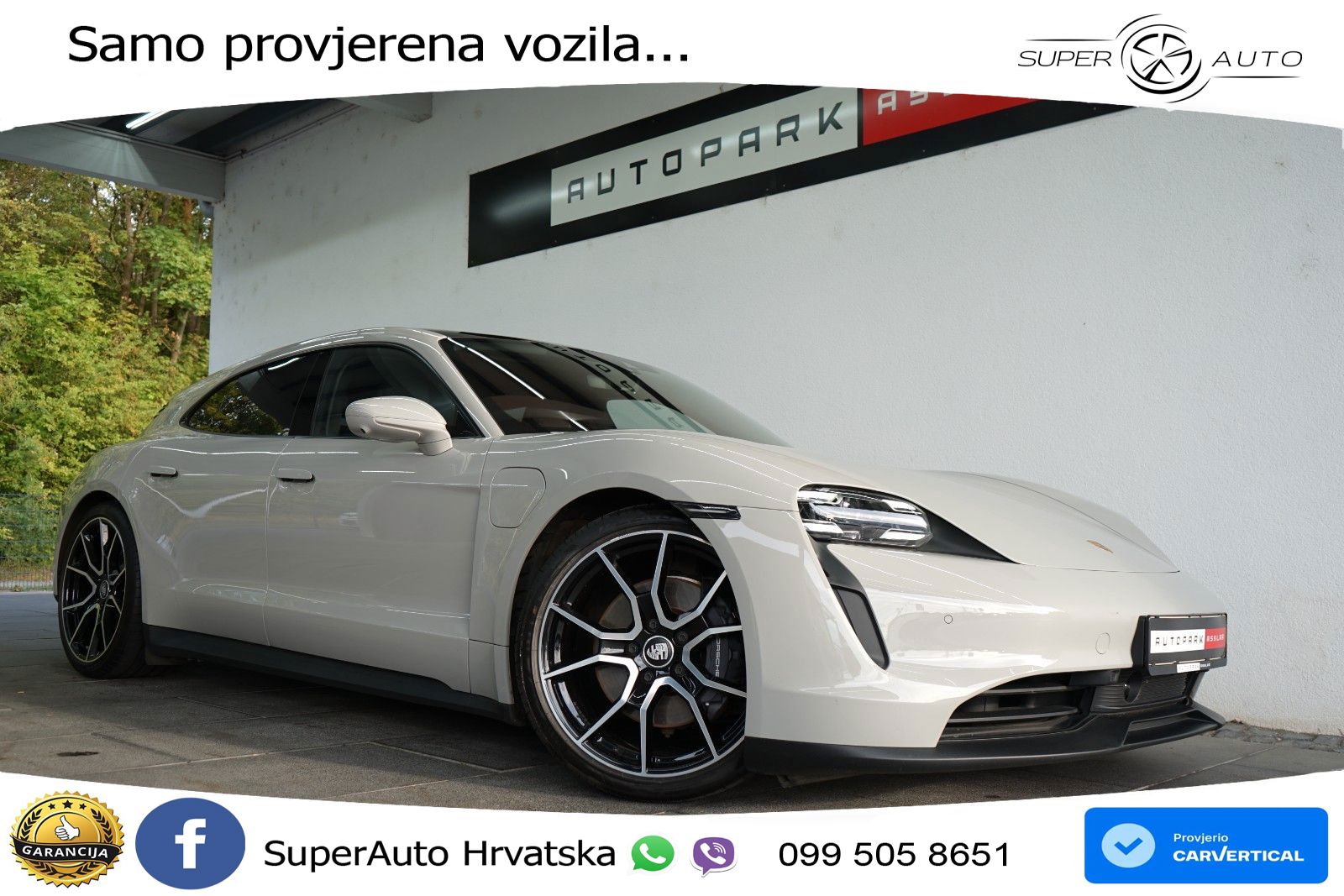 Porsche Taycan Sport Turismo Performance Plus 93.4 kWh (476 KS)