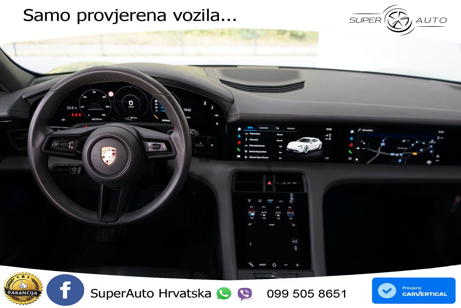 Porsche Taycan Sport Turismo Performance Plus 93.4 kWh (476 KS)