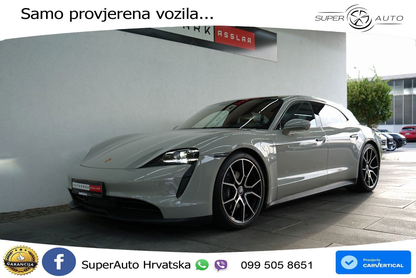 Porsche Taycan Sport Turismo Performance Plus 93.4 kWh (476 KS)