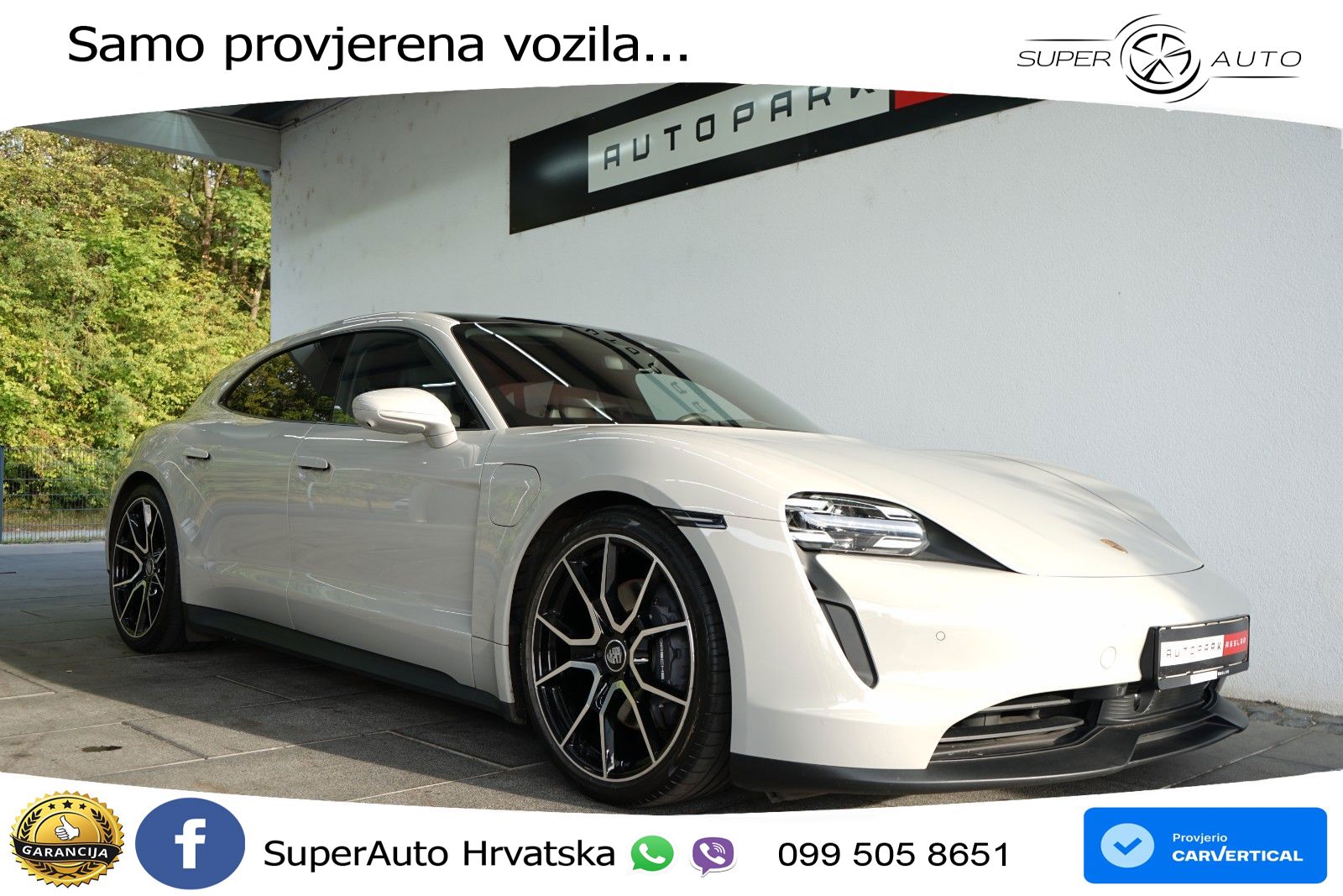 Porsche Taycan Sport Turismo Performance Plus 93.4 kWh (476 KS)