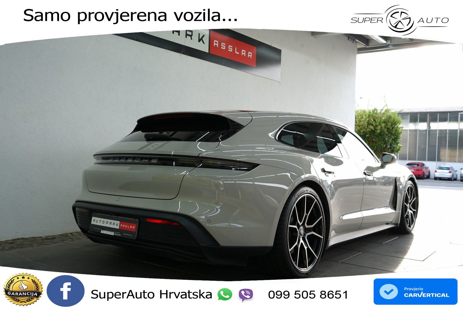 Porsche Taycan Sport Turismo Performance Plus 93.4 kWh (476 KS)