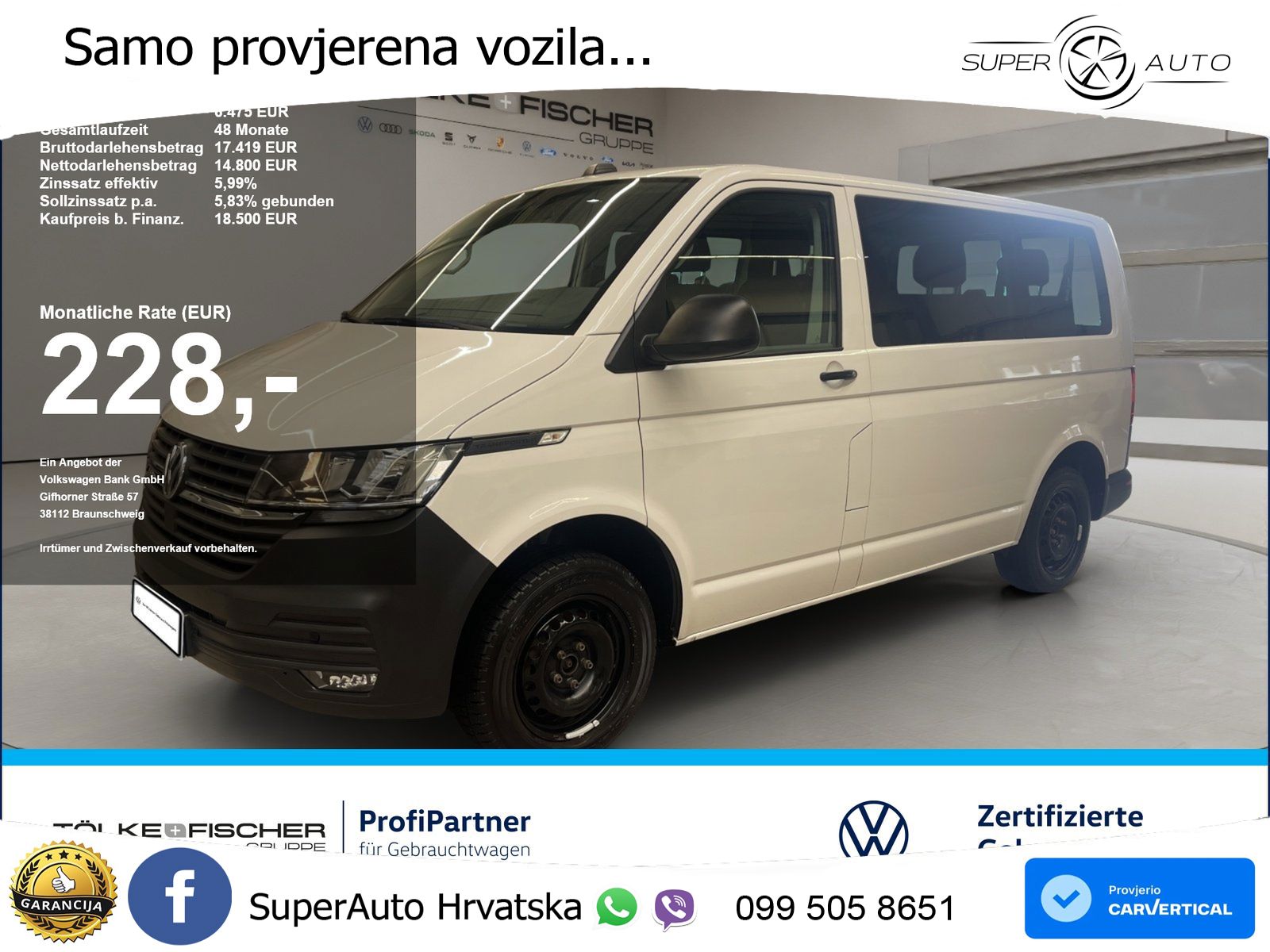 VW Transporter 150 KS