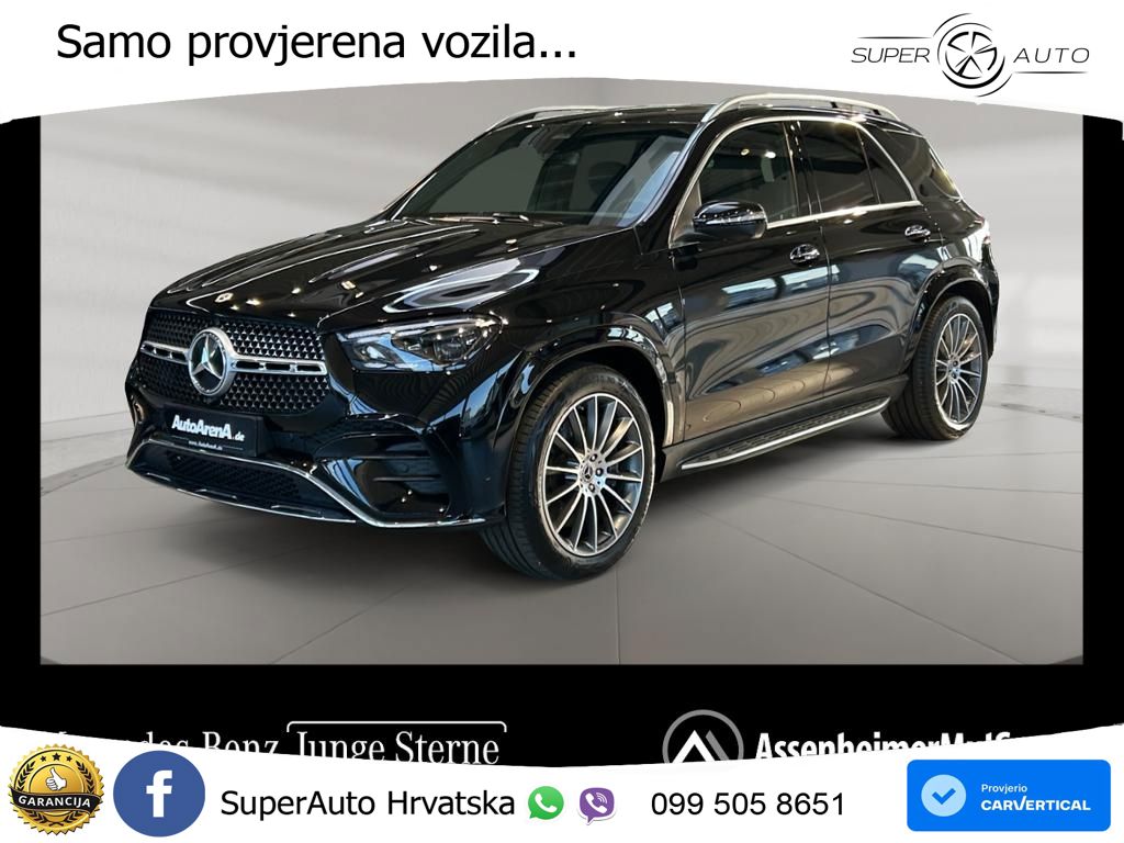 Mercedes GLE 450d (367 KS) EQ Boost 4MATIC 9G-TRONIC AMG LED+GR SJED+ACC
