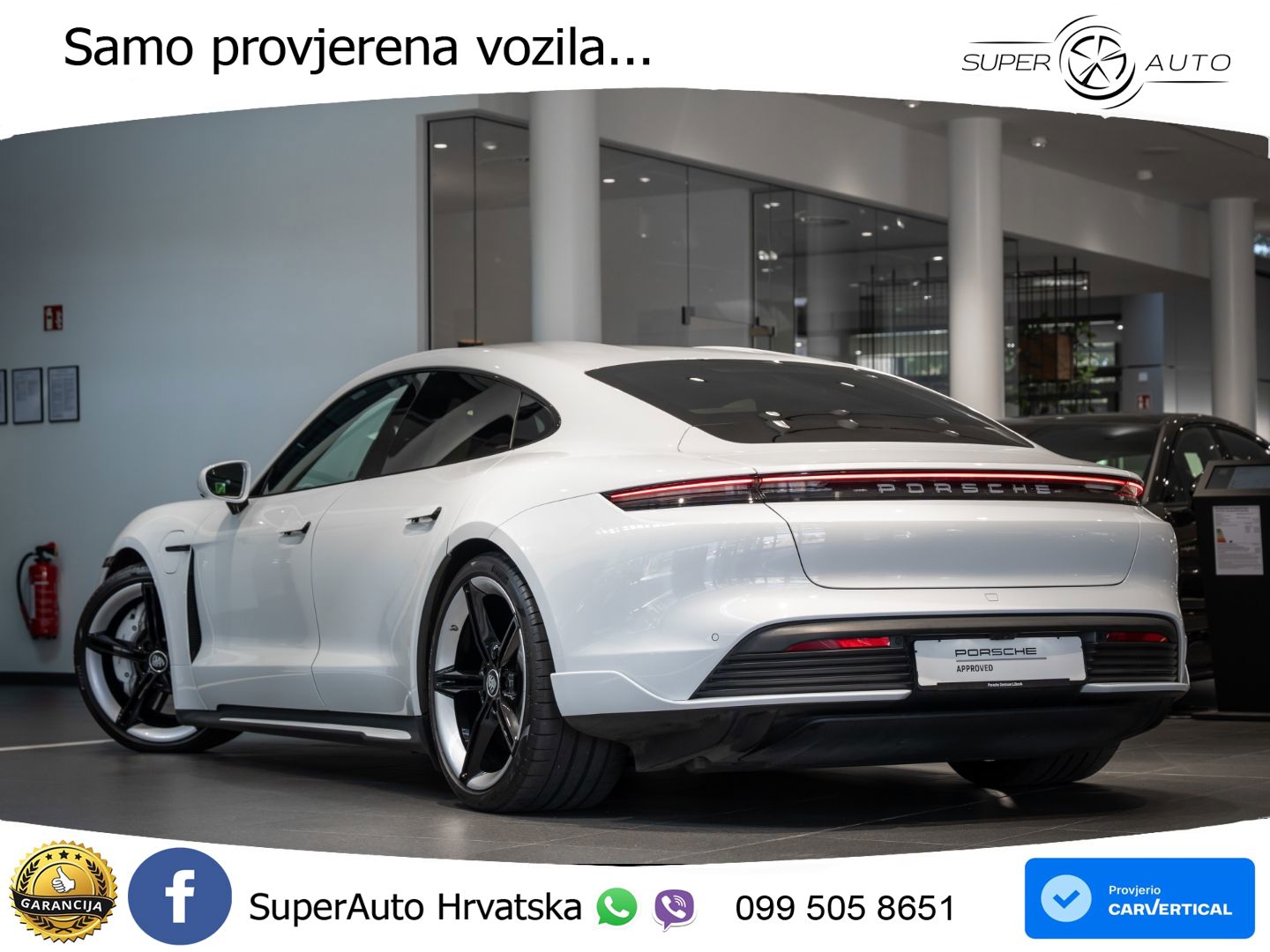 Porsche Taycan 4S Performance Plus 93.4 kWh (571 KS)