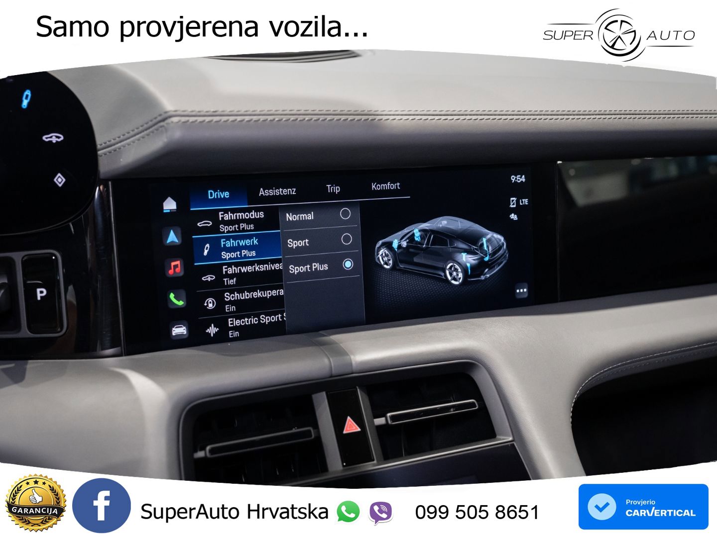 Porsche Taycan 4S Performance Plus 93.4 kWh (571 KS)