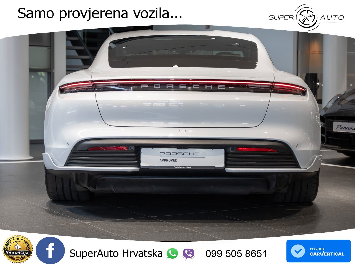 Porsche Taycan 4S Performance Plus 93.4 kWh (571 KS)