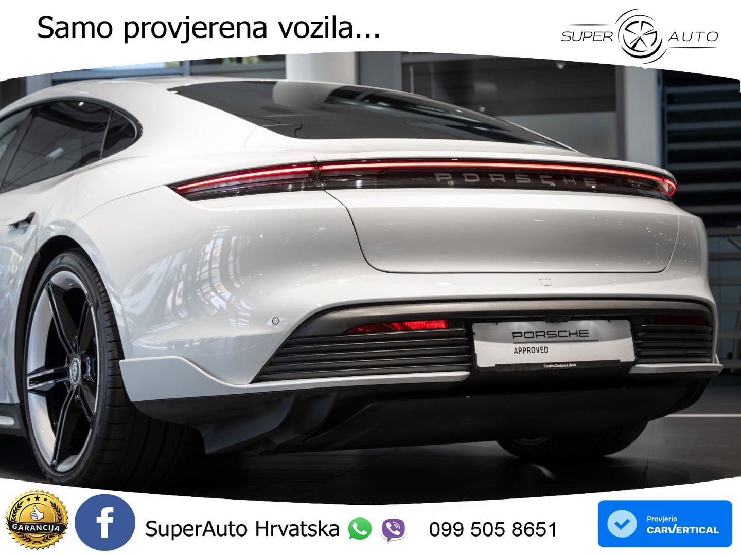 Porsche Taycan 4S Performance Plus 93.4 kWh (571 KS)