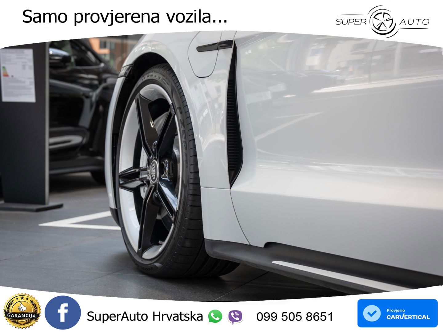 Porsche Taycan 4S Performance Plus 93.4 kWh (571 KS)