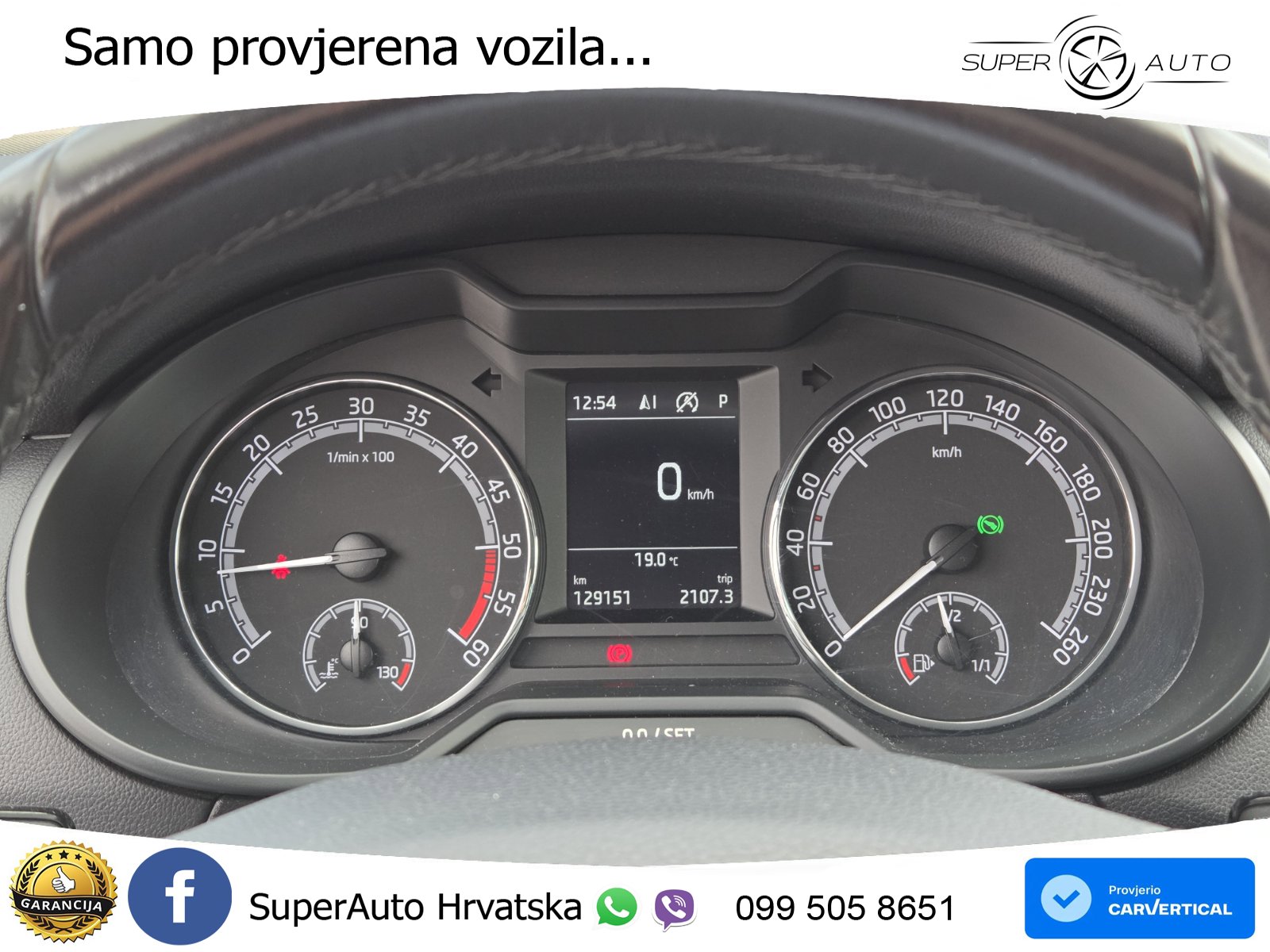 Škoda Octavia Combi 2.0 TDI DSG Soleil 150 KS, REG 11/26 LED+GR SJED+ASIST