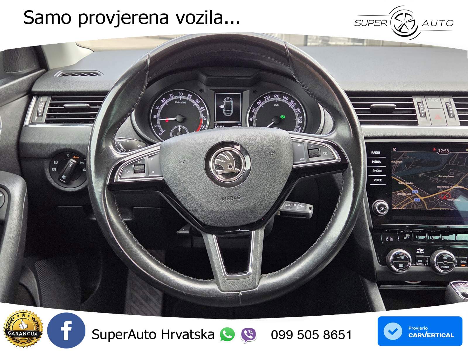 Škoda Octavia Combi 2.0 TDI DSG Soleil 150 KS, REG 11/26 LED+GR SJED+ASIST