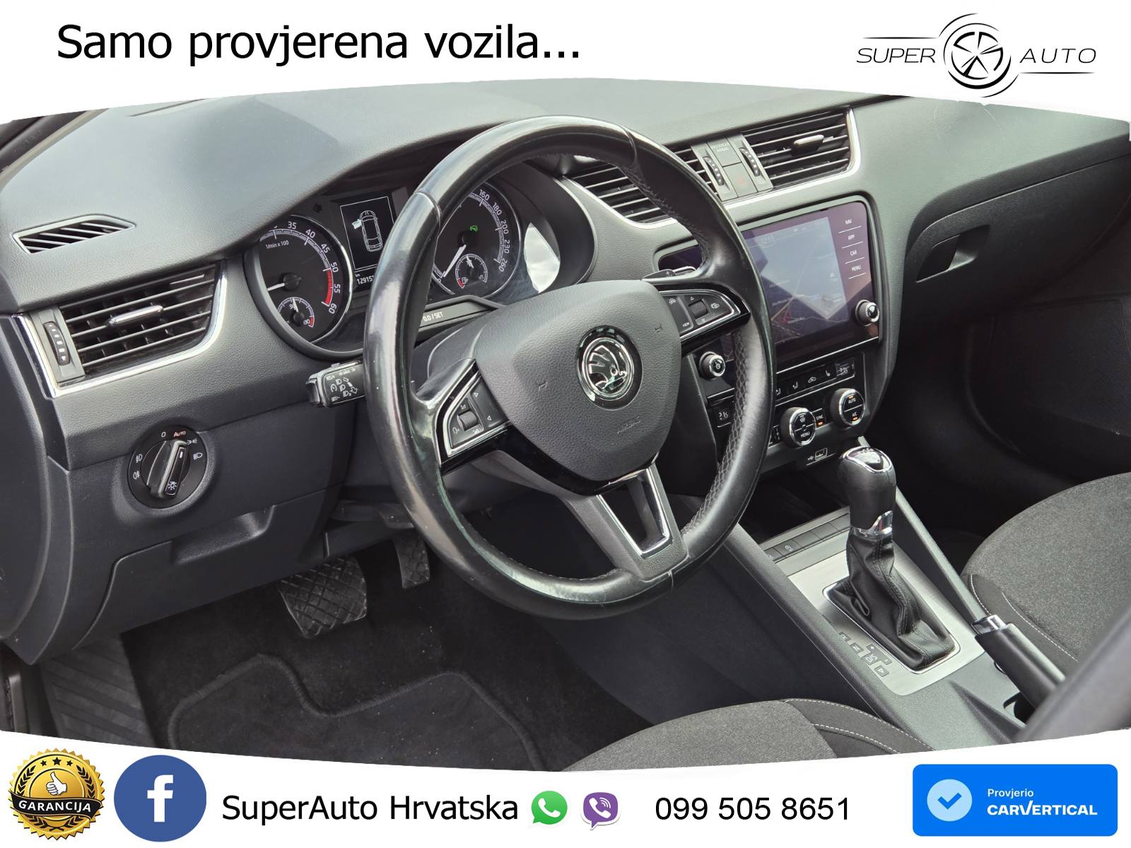 Škoda Octavia Combi 2.0 TDI DSG Soleil 150 KS, REG 11/26 LED+GR SJED+ASIST