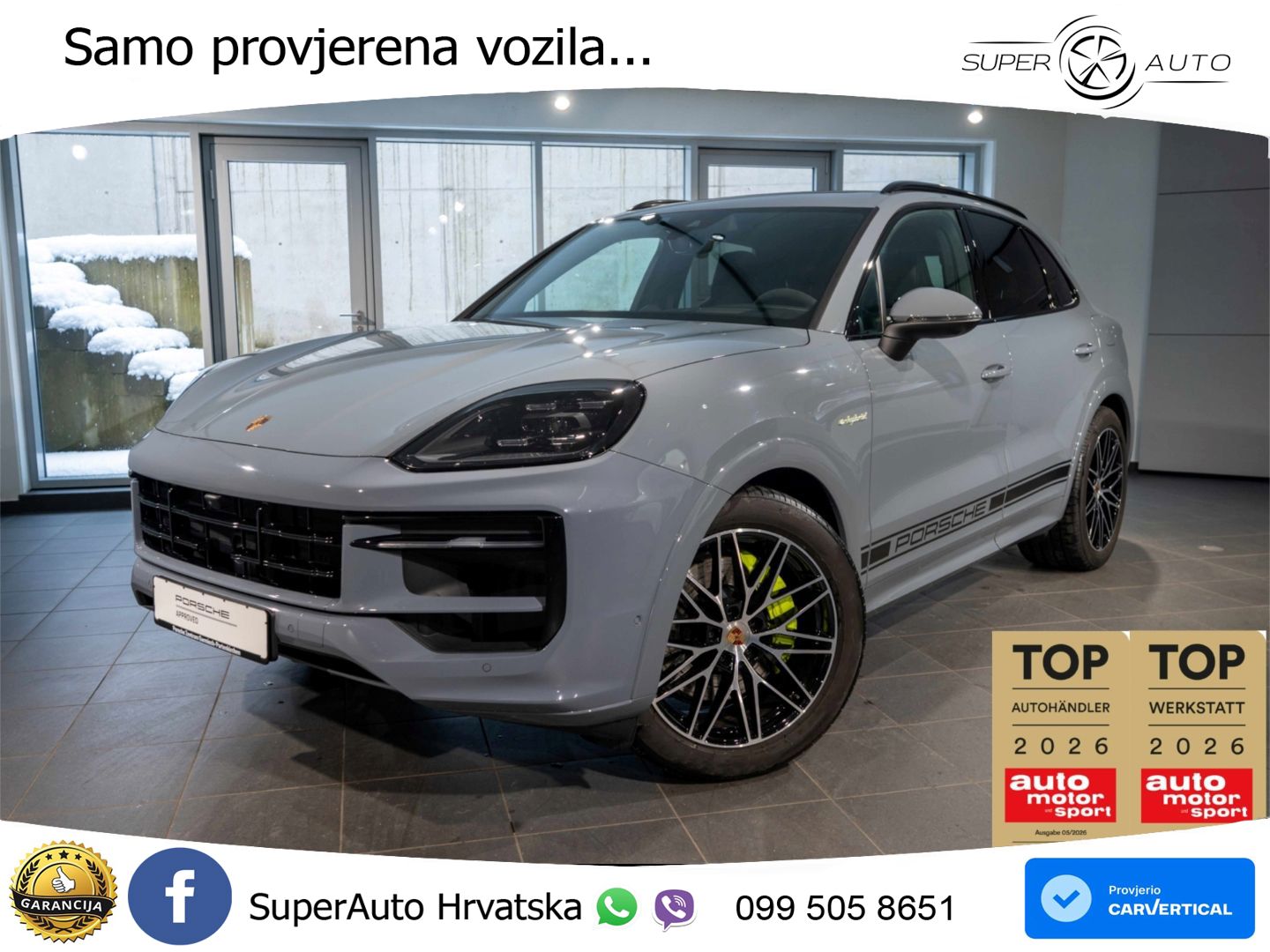 Porsche Cayenne 3.0 V6 (470 KS) E-Hybrid Tiptronic S