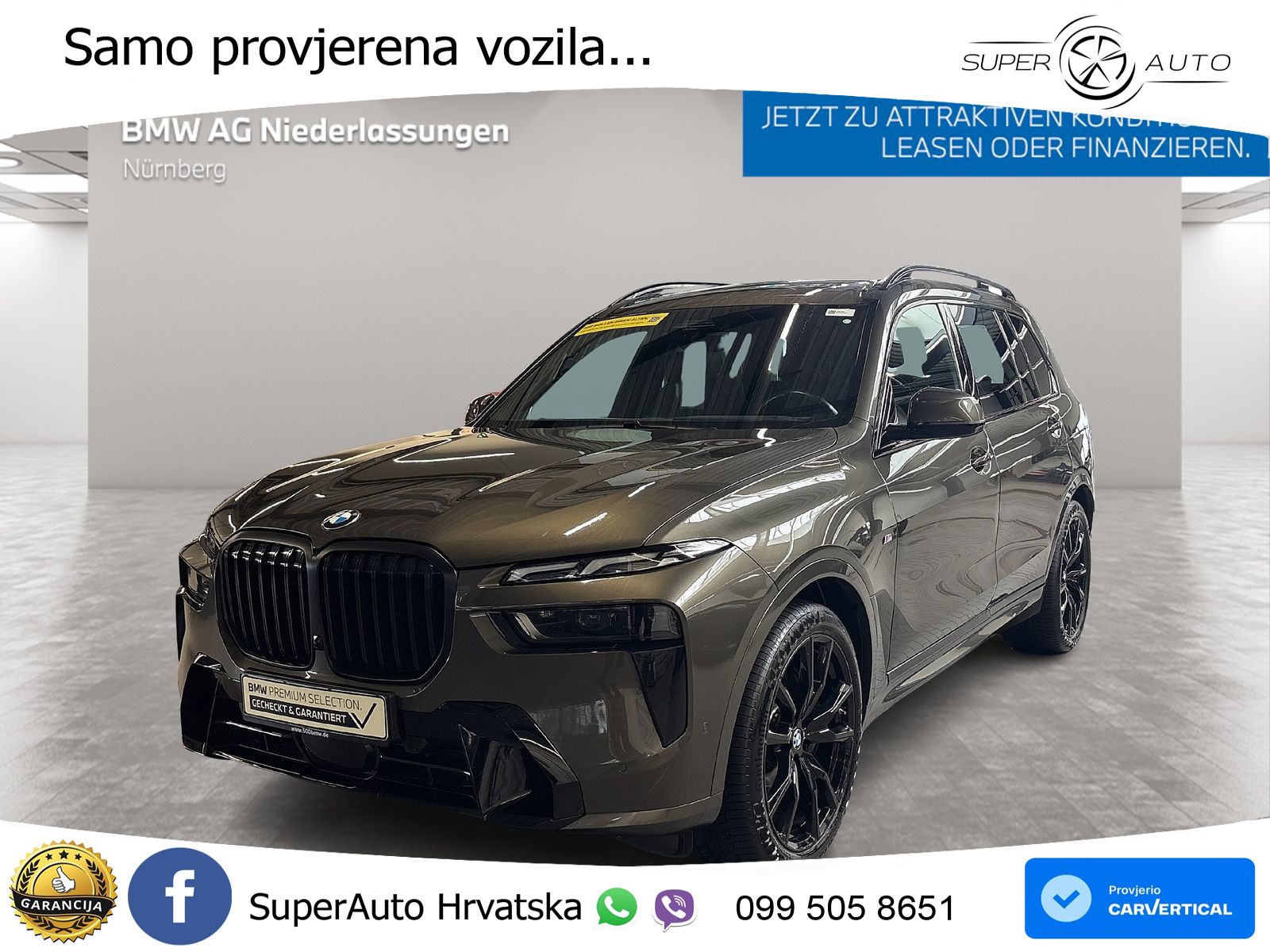 BMW X7 40d (352 KS) xDrive Steptronic LED+GR SJED+ACC
