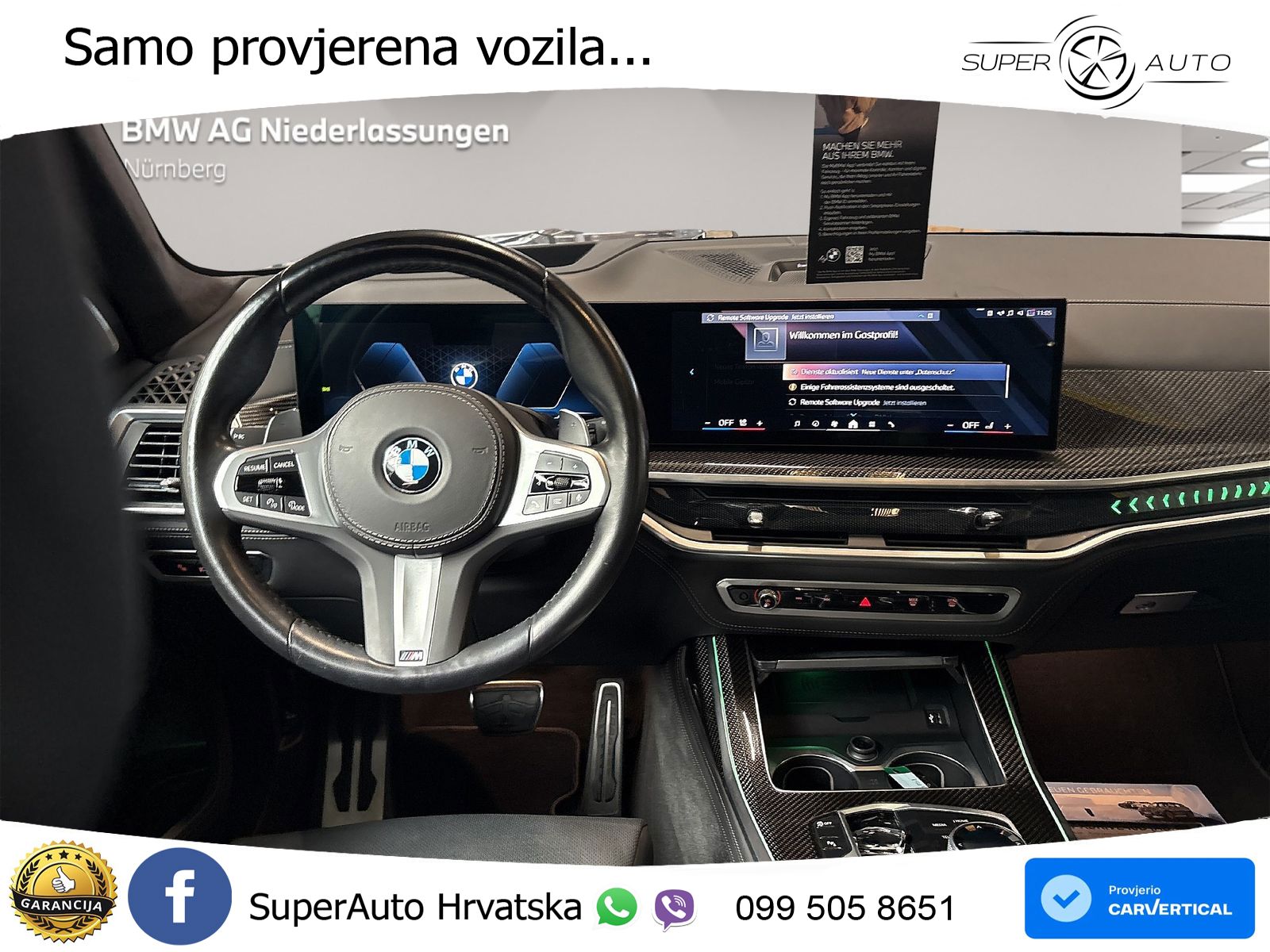 BMW X7 40d (352 KS) xDrive Steptronic LED+GR SJED+ACC
