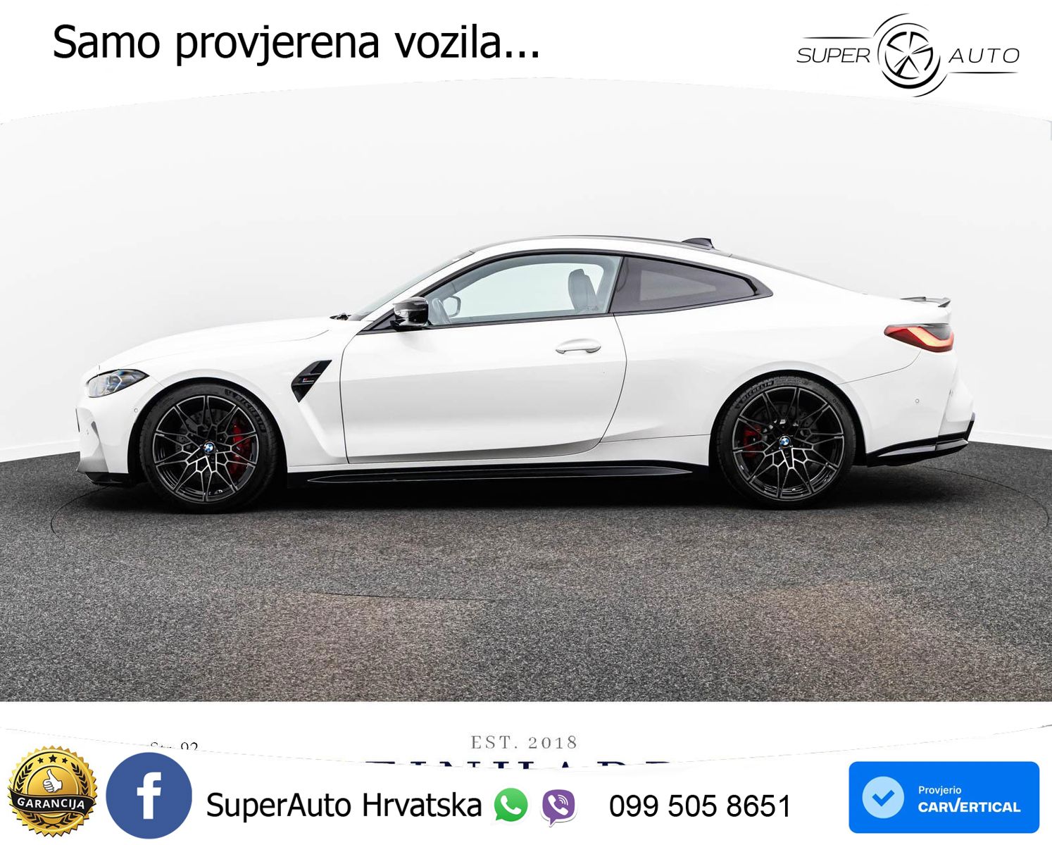 BMW M4 Competition 3.0 (510 KS) Steptronic LED+GR SJED+ACC