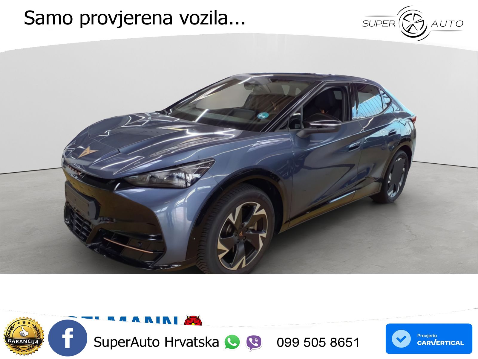 Cupra Tavascan 82 kWh (286 KS) LED+GR SJED+ACC