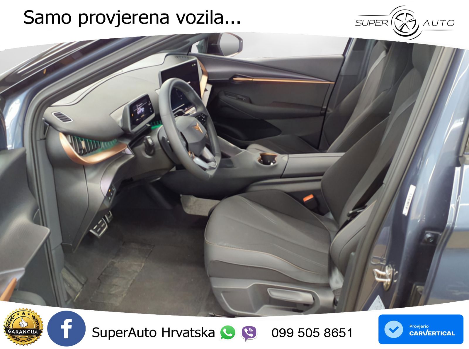 Cupra Tavascan 82 kWh (286 KS) LED+GR SJED+ACC