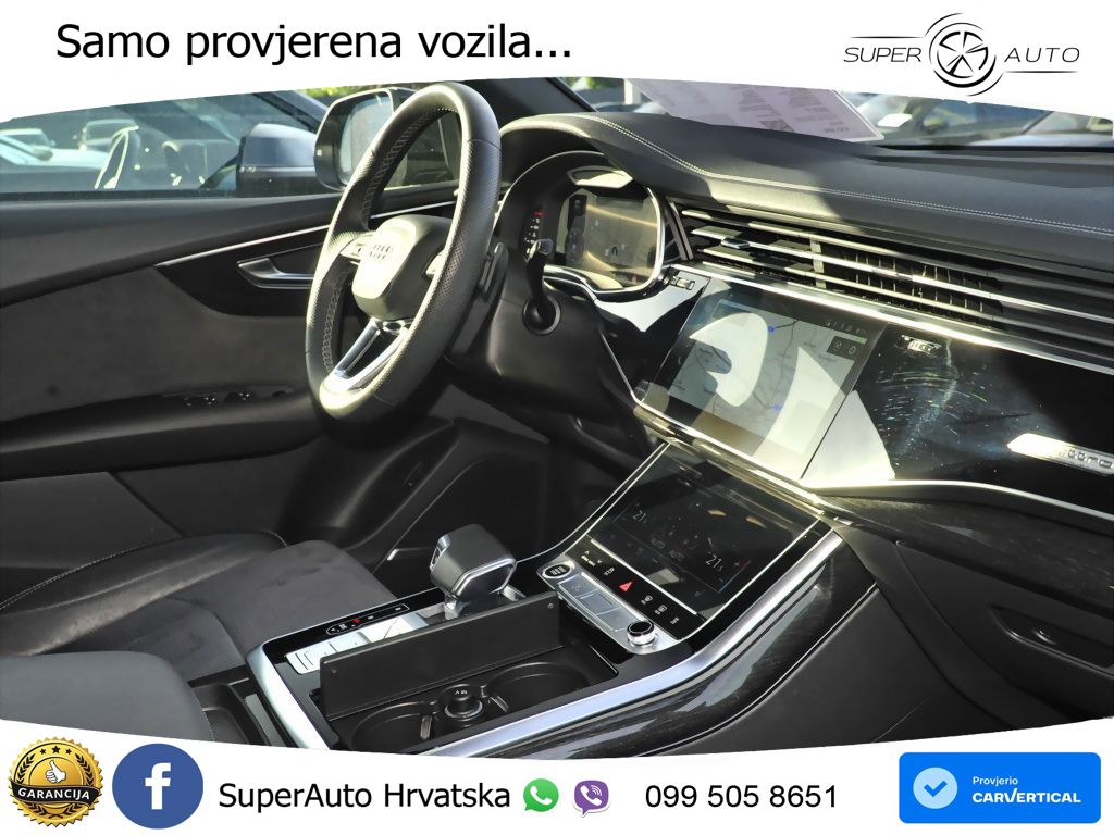 Audi Q8 50 TDI V6 (286 KS) quattro Tiptronic S line LED+GR SJED+ACC