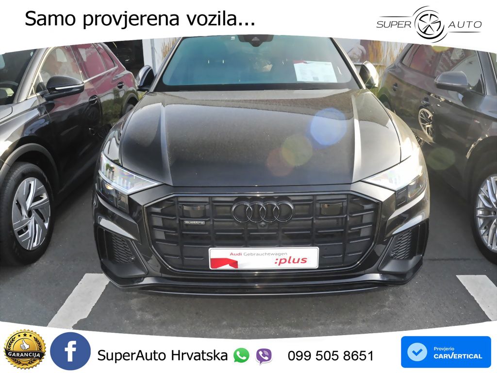 Audi Q8 50 TDI V6 (286 KS) quattro Tiptronic S line LED+GR SJED+ACC