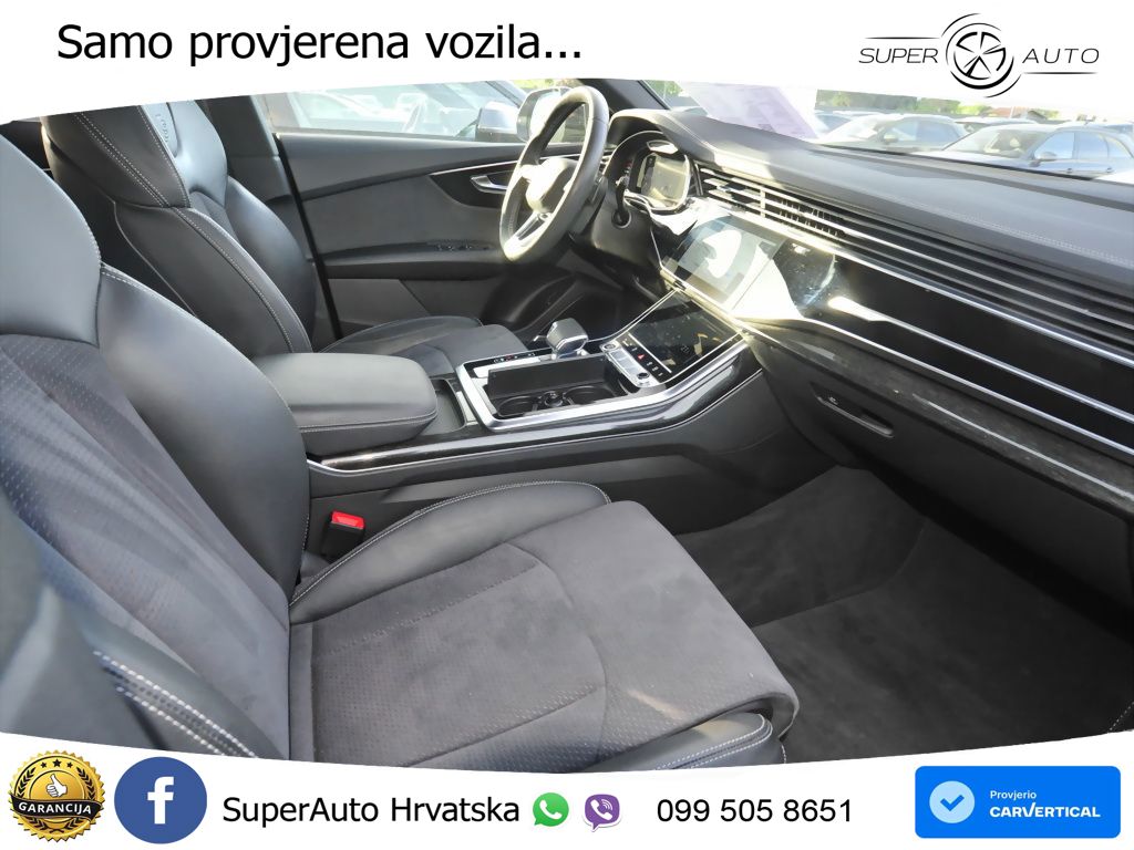 Audi Q8 50 TDI V6 (286 KS) quattro Tiptronic S line LED+GR SJED+ACC