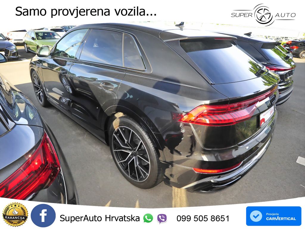 Audi Q8 50 TDI V6 (286 KS) quattro Tiptronic S line LED+GR SJED+ACC