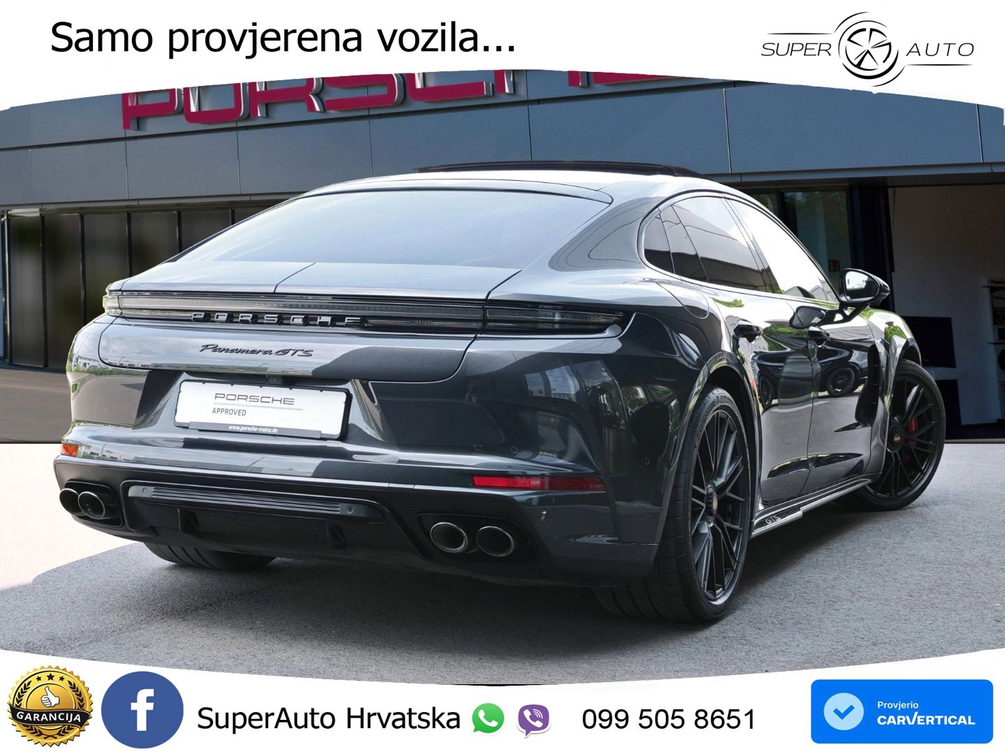 Porsche Panamera GTS 4.0 V8 (500 KS) PDK