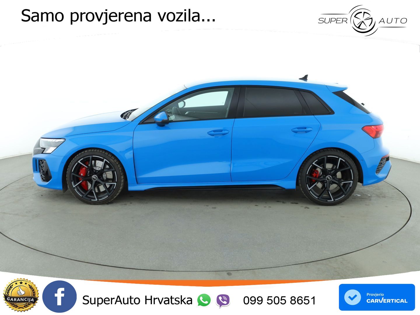 Audi RS3 Sportback 2.5 TFSI (400 KS) quattro S tronic LED+GR SJED+ACC