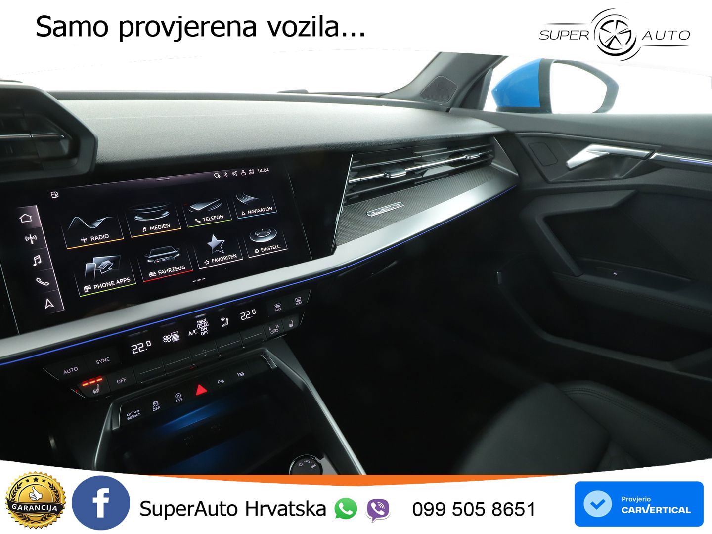 Audi RS3 Sportback 2.5 TFSI (400 KS) quattro S tronic LED+GR SJED+ACC