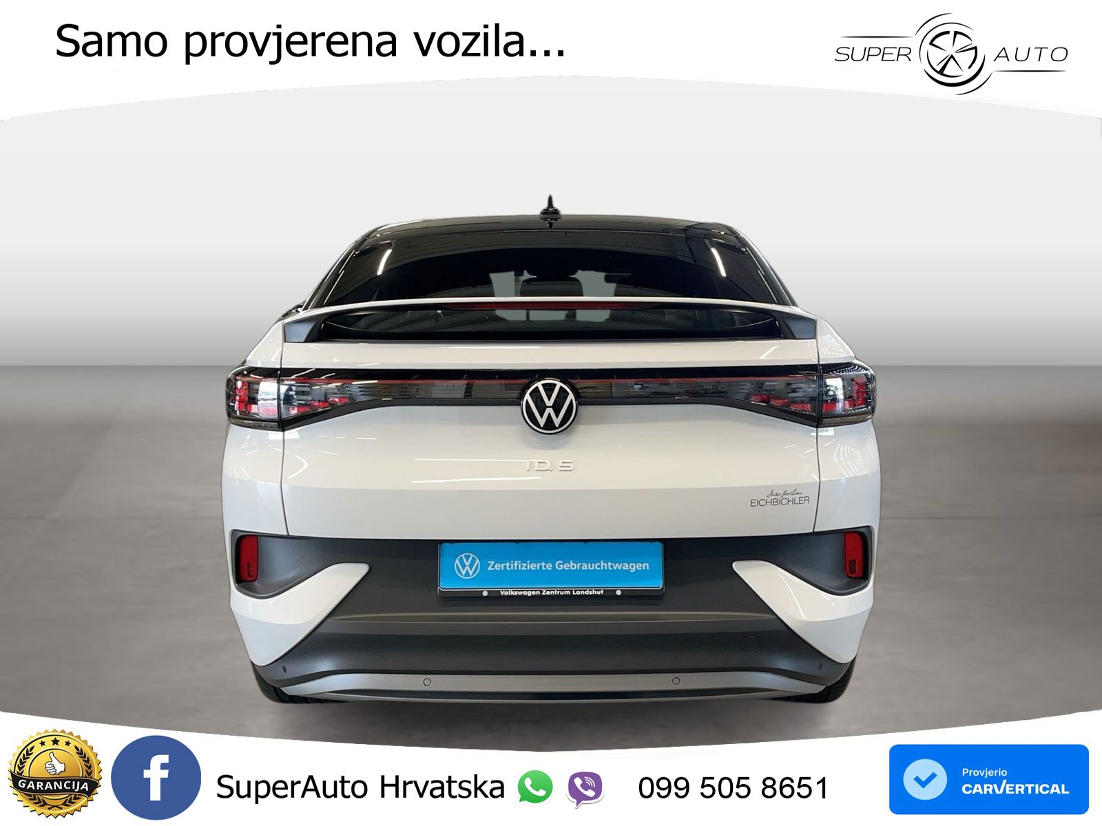 Volkswagen ID.5 Pro 82 kWh (286 KS) LED+GR SJED+ACC