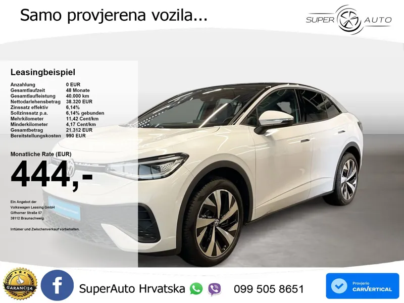 Volkswagen ID.5 Pro 82 kWh (286 KS) LED+GR SJED+ACC