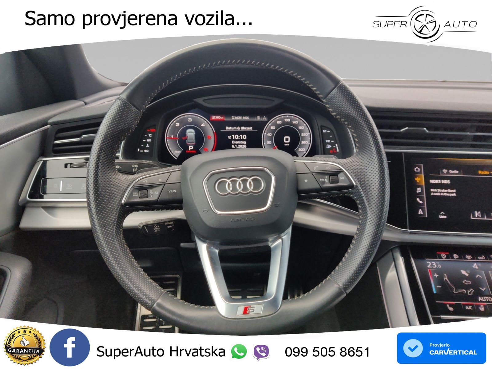 Audi Q8 50 TDI V6 (286 KS) quattro Tiptronic