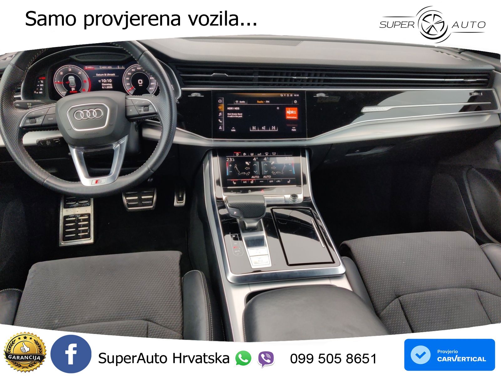 Audi Q8 50 TDI V6 (286 KS) quattro Tiptronic