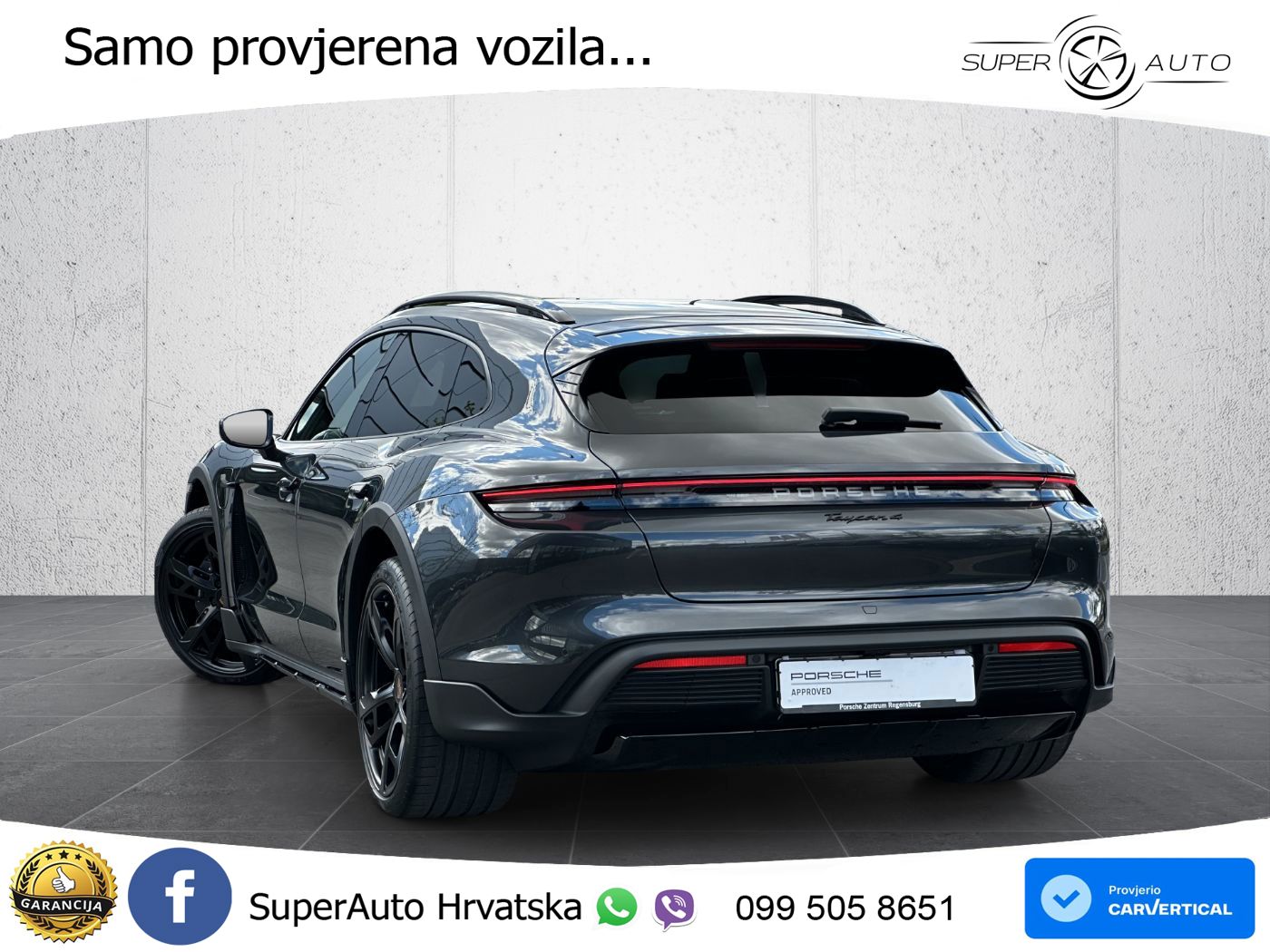Porsche Taycan Cross Turismo 4 105 kWh (435 KS)