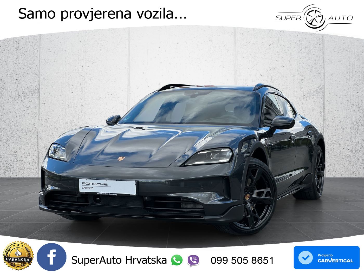 Porsche Taycan Cross Turismo 4 105 kWh (435 KS)