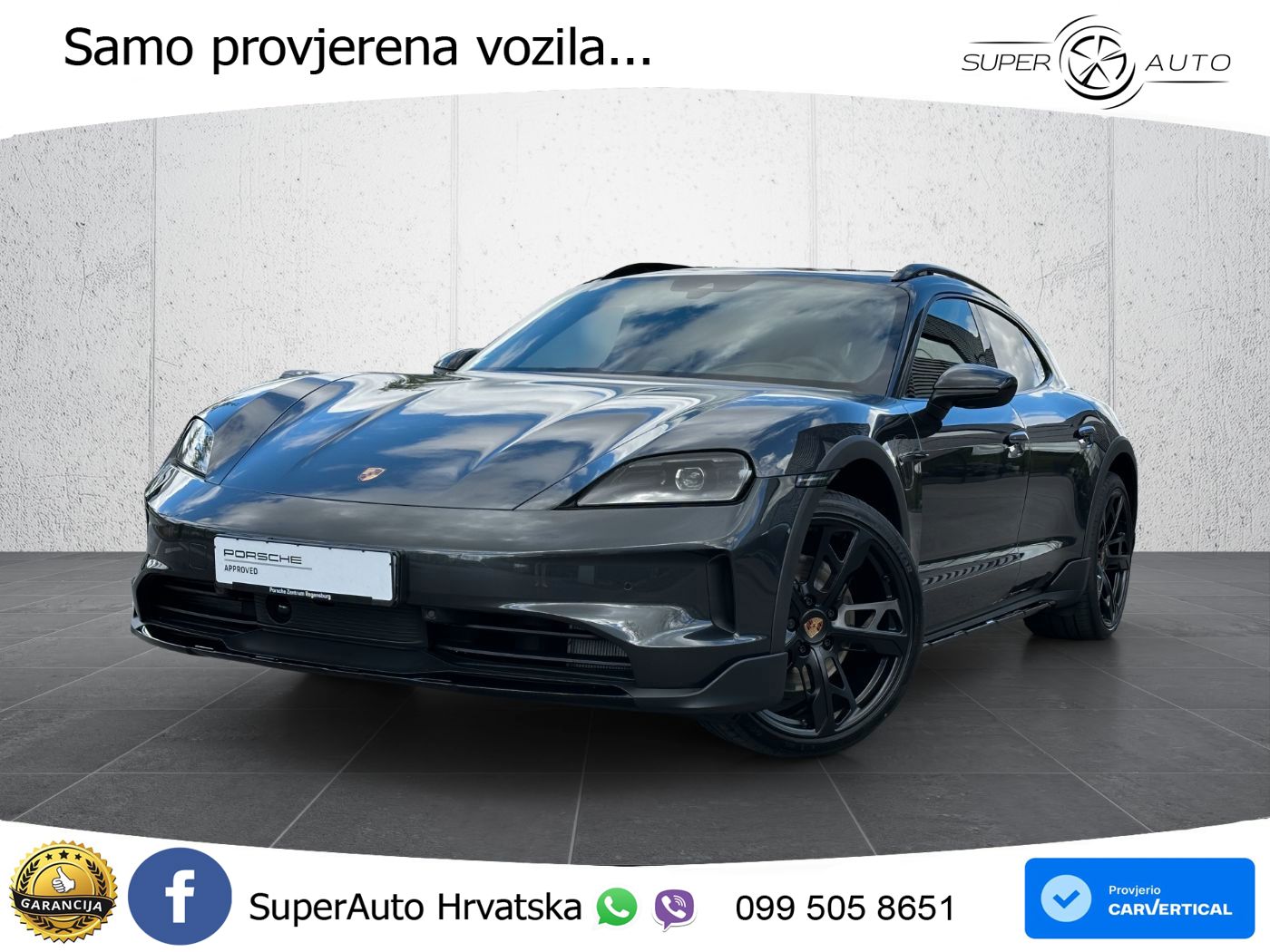 Porsche Taycan Cross Turismo 4 105 kWh (435 KS)