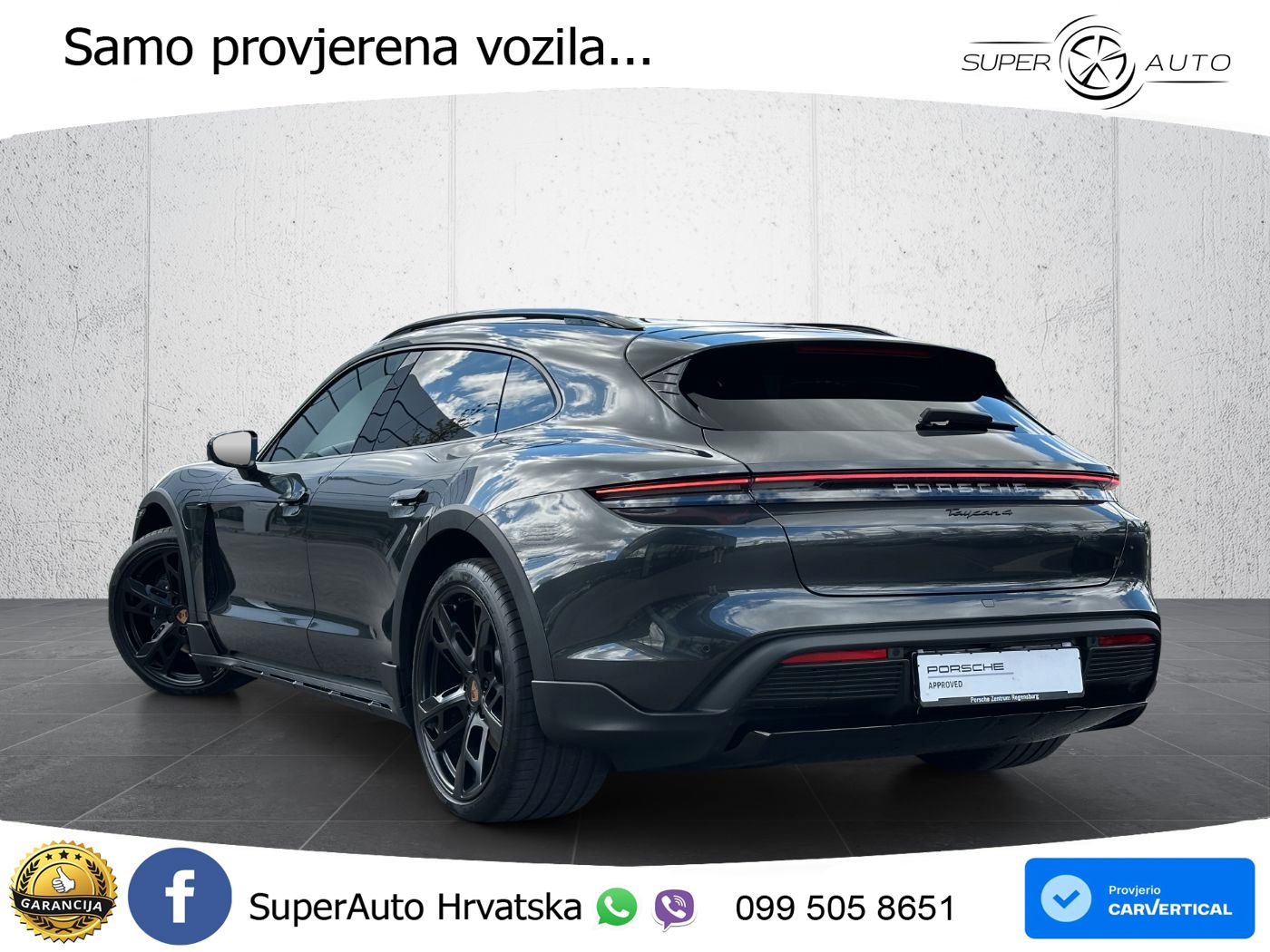 Porsche Taycan Cross Turismo 4 105 kWh (435 KS)