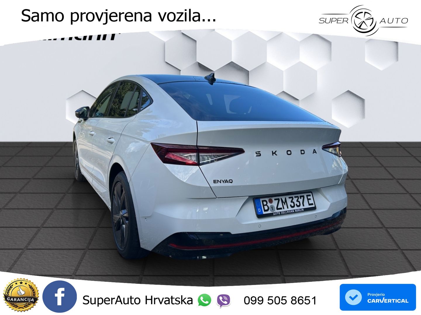 Škoda Enyaq Coupe RS 84 kWh (340 KS) AWD LED+GR SJED+ACC