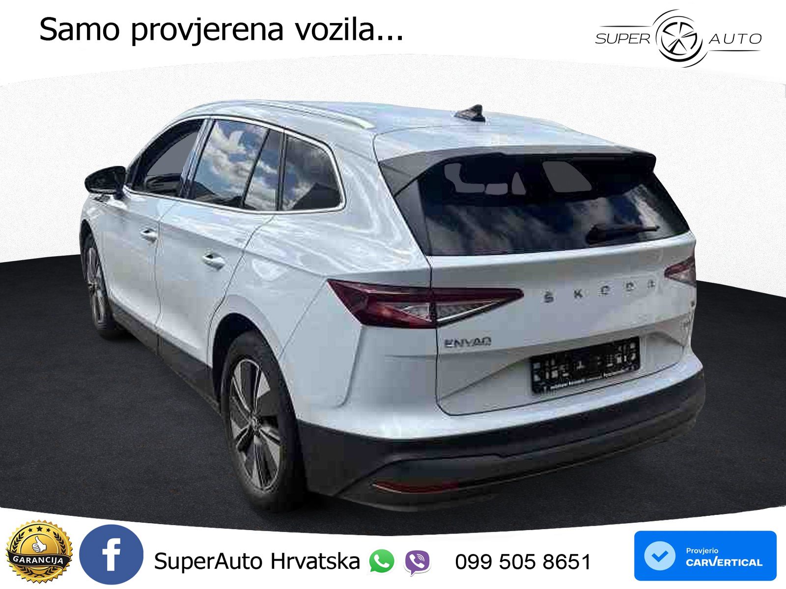 Škoda Enyaq iV 80 82 kWh (204 KS) LED+GR SJED+ACC