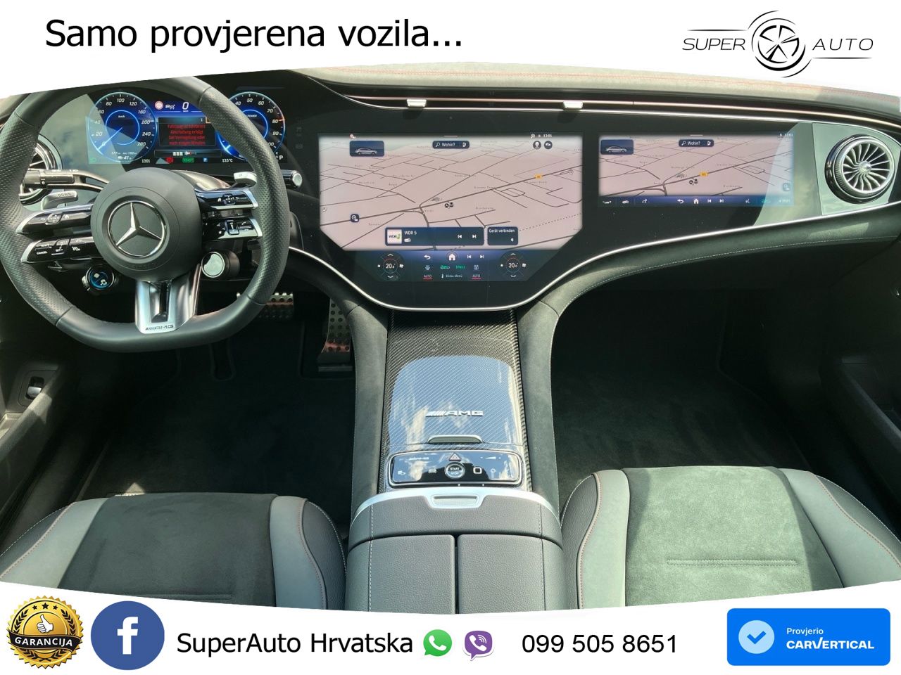 Mercedes EQE AMG 53 100 kWh (625 KS) 4MATIC+ ACC+HEAD+4xGR SJED+360+PANO