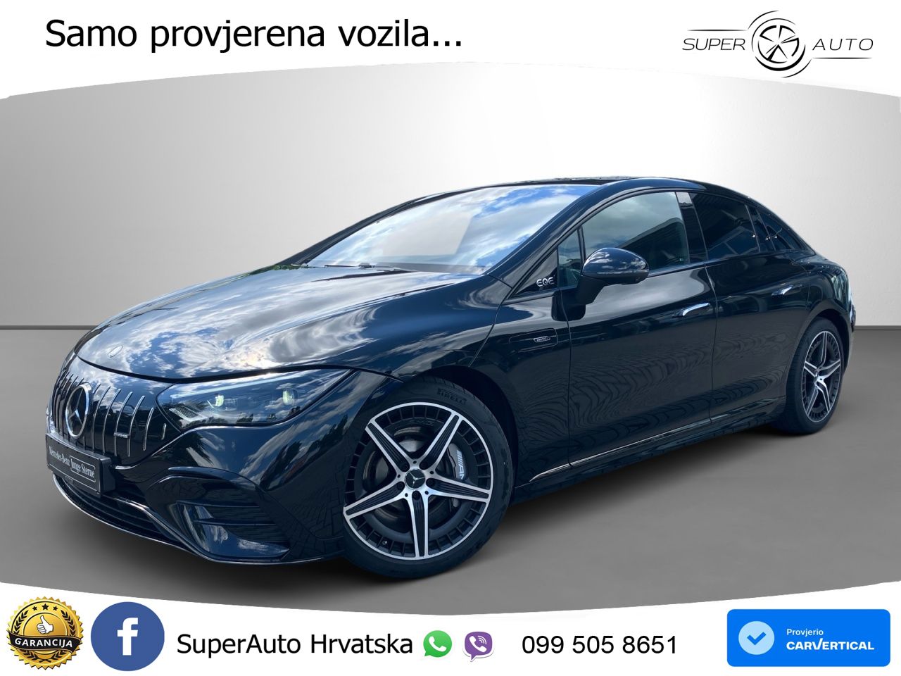 Mercedes EQE AMG 53 100 kWh (625 KS) 4MATIC+ ACC+HEAD+4xGR SJED+360+PANO