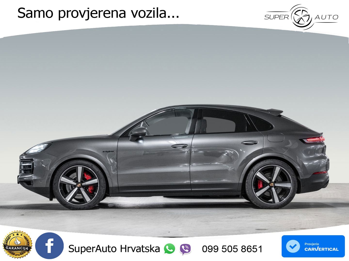 Porsche Cayenne Coupe S 3.0 V6 (519 KS) E-Hybrid Tiptronic S