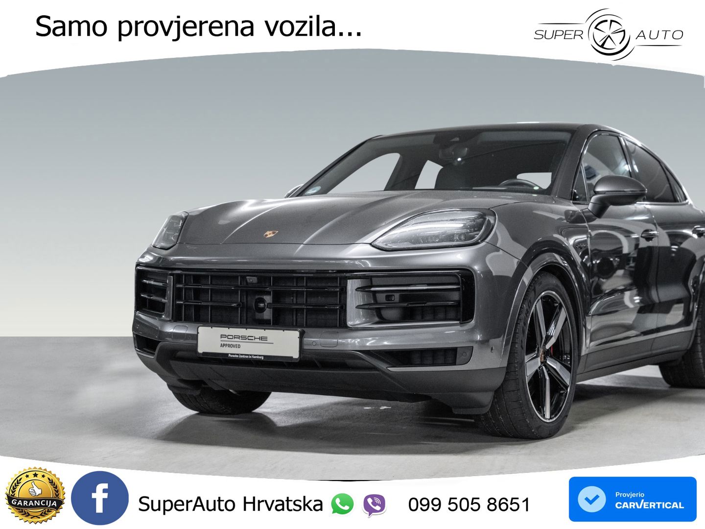 Porsche Cayenne Coupe S 3.0 V6 (519 KS) E-Hybrid Tiptronic S