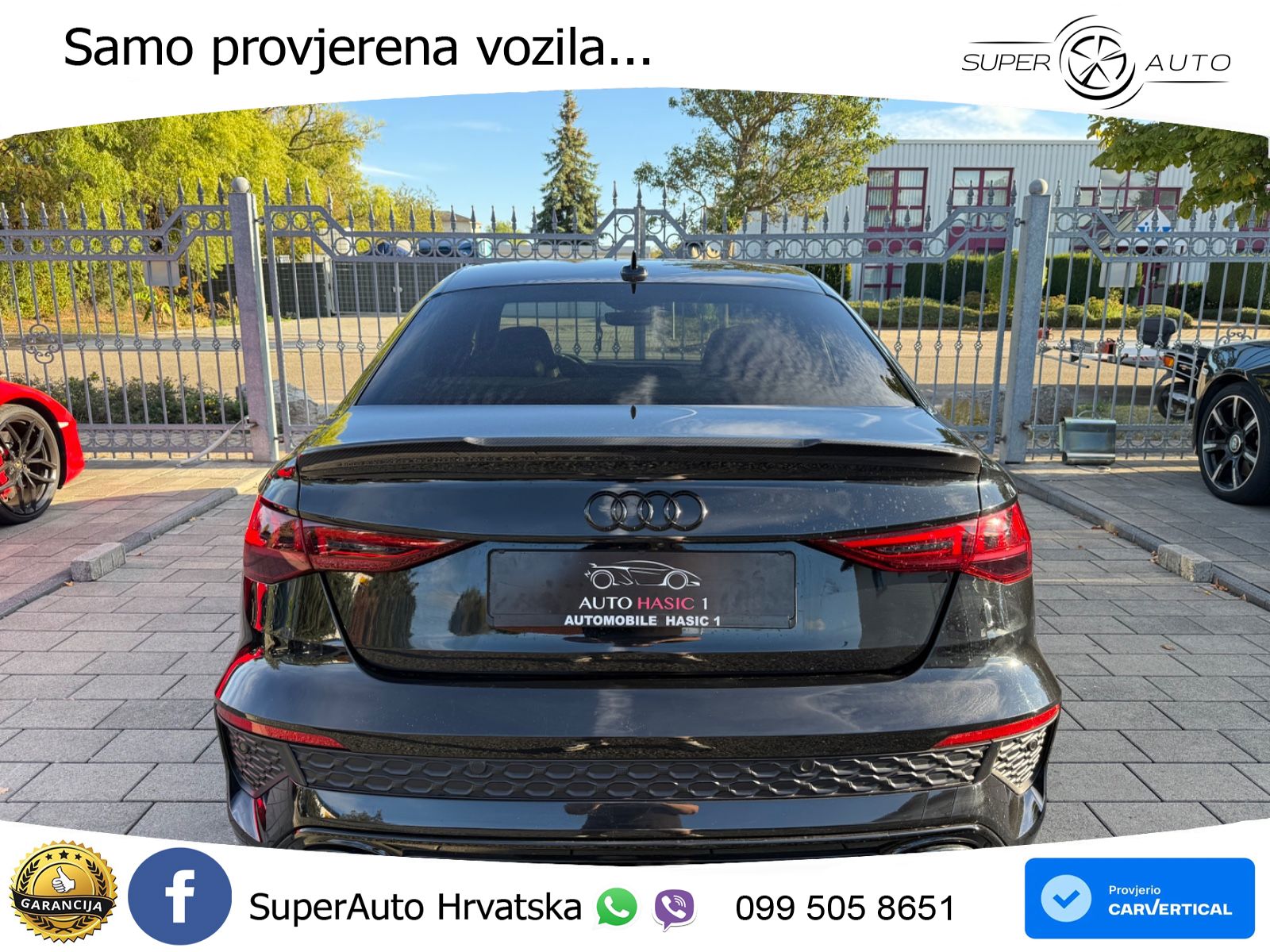 Audi RS3 Sedan 2.5 TFSI (400 KS) quattro S tronic LED+GR SJED+ACC