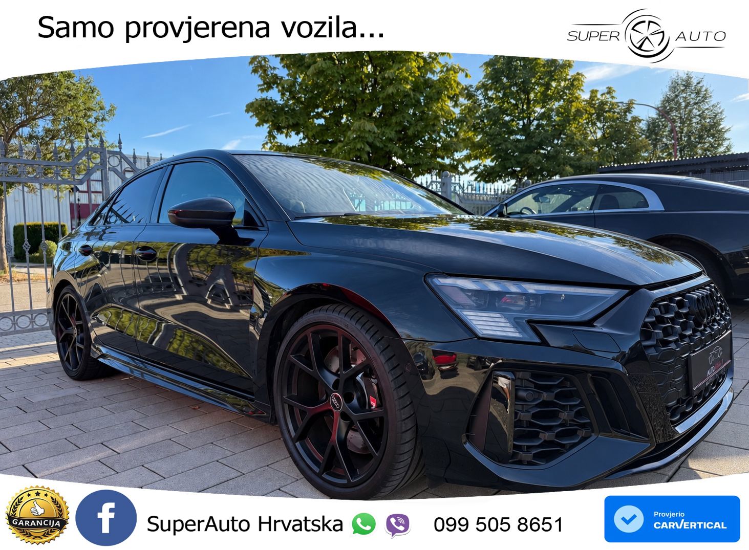 Audi RS3 Sedan 2.5 TFSI (400 KS) quattro S tronic LED+GR SJED+ACC