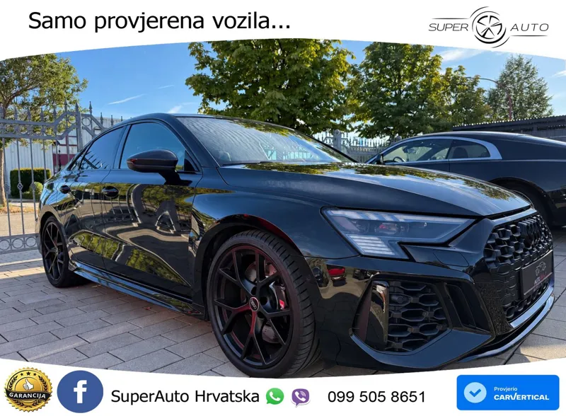 Audi RS3 Sedan 2.5 TFSI (400 KS) quattro S tronic LED+GR SJED+ACC