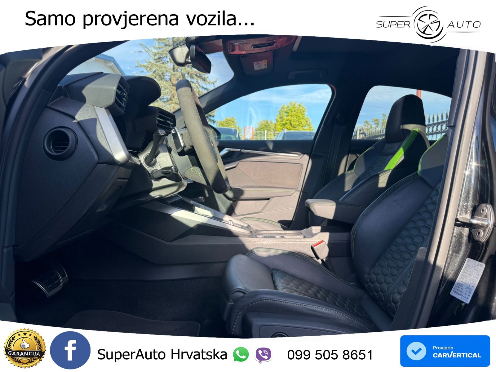 Audi RS3 Sedan 2.5 TFSI (400 KS) quattro S tronic LED+GR SJED+ACC