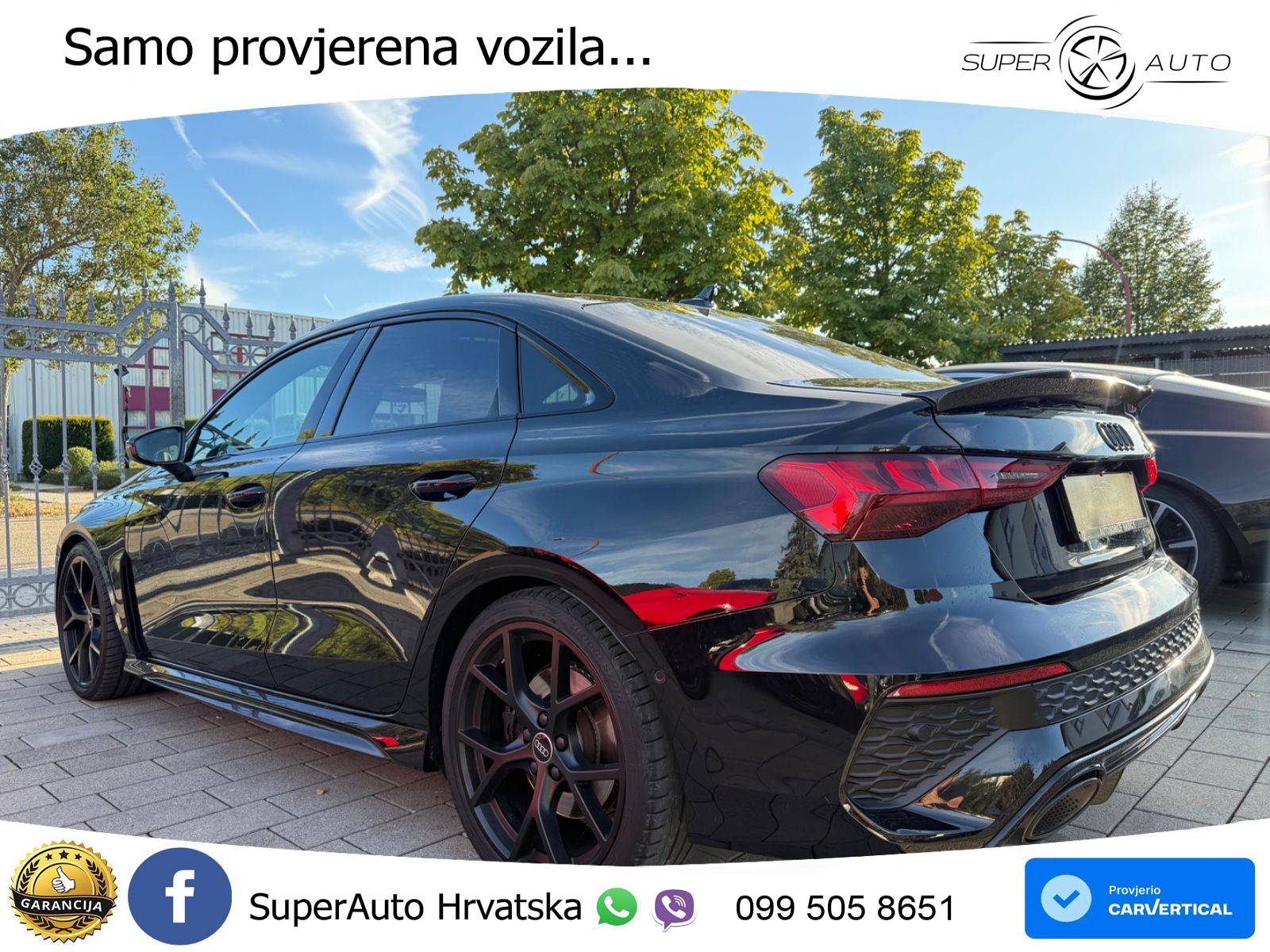 Audi RS3 Sedan 2.5 TFSI (400 KS) quattro S tronic LED+GR SJED+ACC