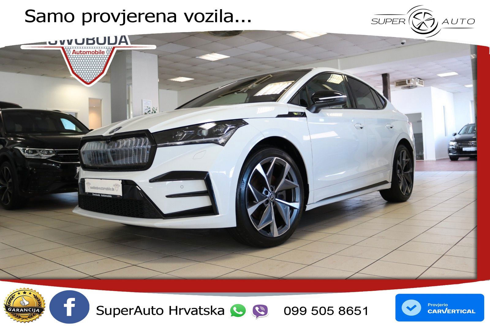Škoda Enyaq Coupe iV RS 82 kWh (299 KS) AWD Suite LED+GR SJED+ACC