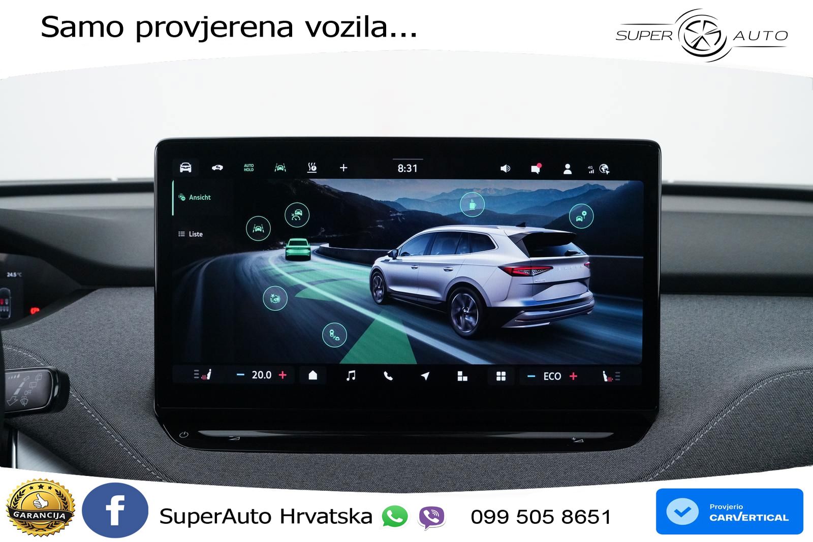 Škoda Enyaq iV 85x 82 kWh (286 KS) AWD
