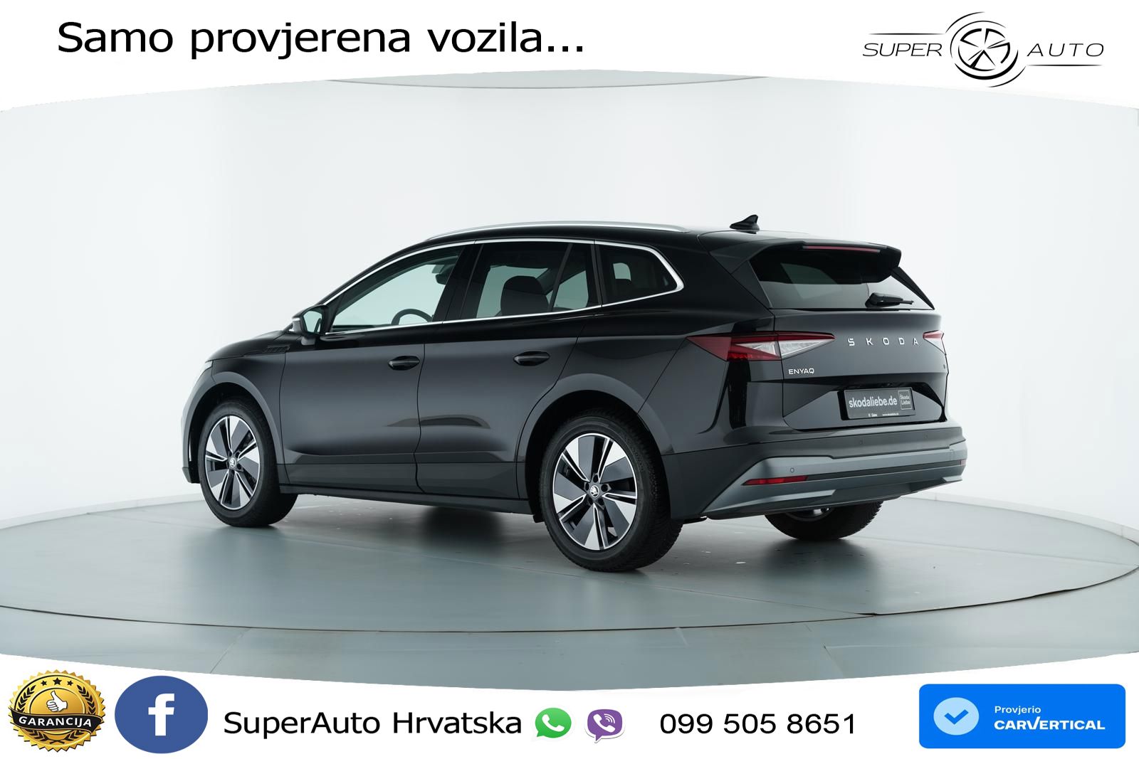 Škoda Enyaq iV 85x 82 kWh (286 KS) AWD